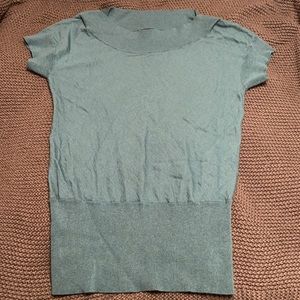 Banana Republic Wool Blend Short Sleeve Sweater